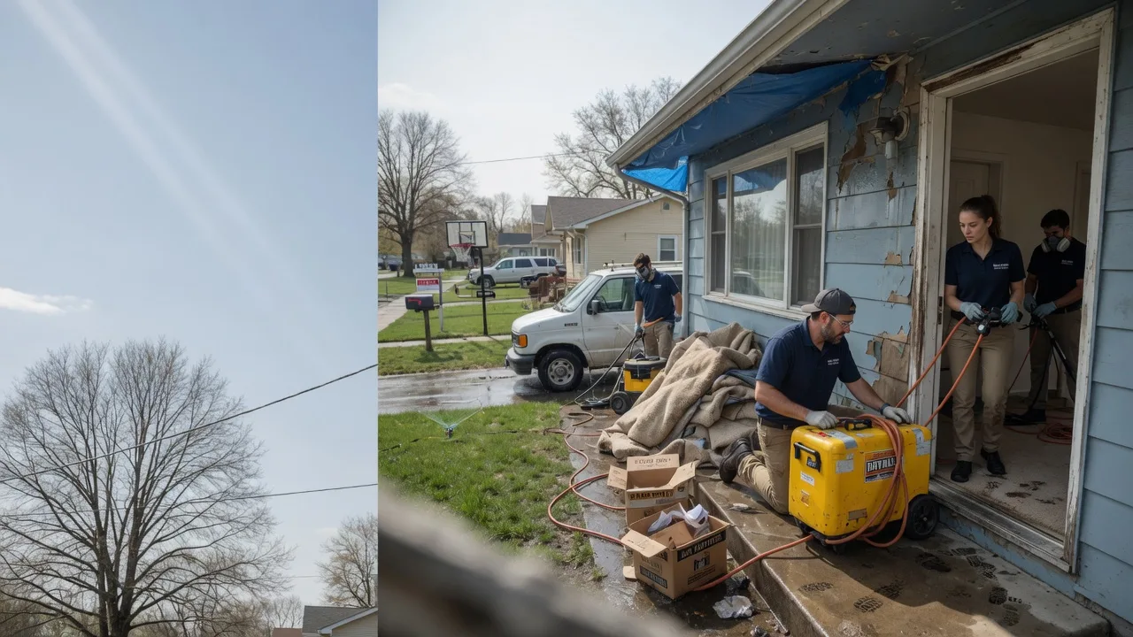 Basement Flood Cleanup in Caldwell, AR near me